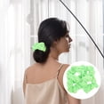 thumbnail image 4 of 4 Pcs Chouchous Élastiques pour Cheveux, Attaches Fluorescentes pour Femmes Filles, 4 of 9