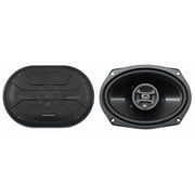 Hifonics ZS693 Zeus 6x9 Inch 1600W 3-Way Coaxial Car Audio Speakers, 1600 Watts Peak Power Black - 4 Items