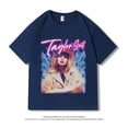 thumbnail image 5 of Venta Caliente Taylor Swift Pequeño Molde Taylor Mercancía Ropa Swift Puro Algodón Americano Camiseta De Manga Corta Hombres Mujeres Mismo Estilo, 5 of 5
