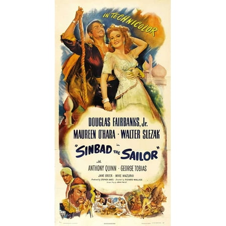 Sinbad the Sailor POSTER (27x40) (1947) (Style D)