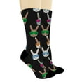 thumbnail image 2 of ThisWear Spring Gifts Bunny Socks Rabbit Novelty Gifts Cute Animal Print Socks 6-Pairs Novelty Crew Socks, 2 of 5
