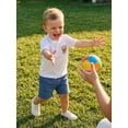 thumbnail image 4 of BemeyourBBs Toddler Baby Boys Mama's Boy Outfit Infant Baby Boy Summer Clothes Short Sleeve Embroidery Bear T-shirt with Elastic Waist Shorts Set Toddler Summer Outfit, 4 of 9