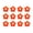 Orange White, variant on CEORPER 12Pcs 28mm Foosballs Table Balls Official Tabletop Game Balls Game Accessory