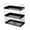 Black, variant on Elodie Coffee Cup Rack Clear Countertop Organizer for Hotel Kitchen Pantry Tabletop Brown