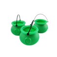 thumbnail image 6 of 6-Piece Mini Bucket Set: Portable candy buckets, Halloween decorations, and home decorâ for holiday parties,Green,5.5,Home, 6 of 7