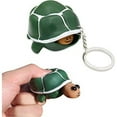 thumbnail image 3 of Turtle Squeeze Toy Turtle Squeeze Pops Out Head Keychain Pendant Creative Decompression Toy Childrens Adult Toys, 3 of 5