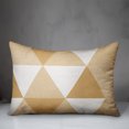 thumbnail image 3 of Creative Products Mustard Modern Tri-Block 14x20 Indoor / Outdoor Pillow, 3 of 3