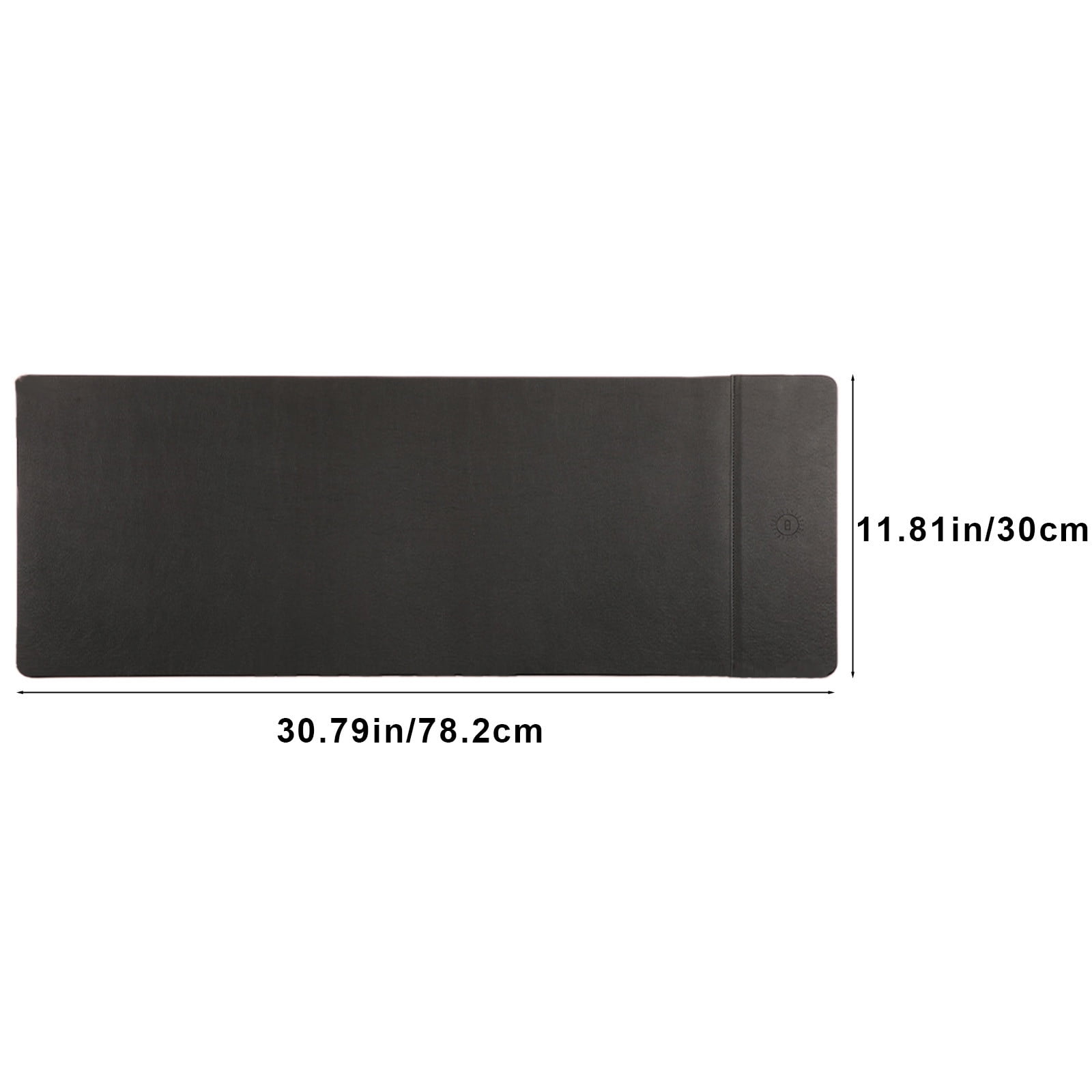 Usloyux Under $5 15W Fast Charging Mouse Pad, Multifunction Wireless Charging Stand, Office Computer Folding Desk Mat, Phone Charger Pad for Work Gaming