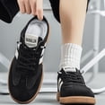 thumbnail image 5 of CHICVOMEY Slip On Sneakers for Women & Men Low-Top Retro Fashion Sneakers Non Slip Breathable Casual Mules Sneakers for Daily Walking Tennis, 5 of 9