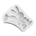 thumbnail image 2 of Oleegame 2PC Cookie Mold 3D Three-dimensional Easter with Pattern Dinosaur Chocolate Mold, 2 of 4