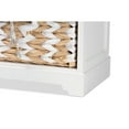thumbnail image 6 of Baxton Studio Rianne Modern Transitional White Finished Wood 2-Basket Storage Unit,Wholesale Interiors, 6 of 7
