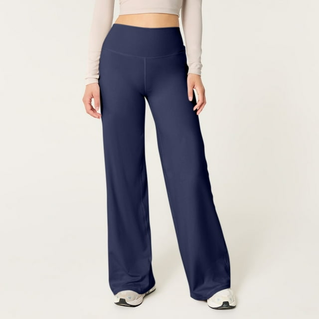 MKLEKYY Leggings de yoga para mujer, pantalones de entrenamiento, leggings deportivos de cintura alta, pantalones de yoga