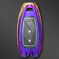 thumbnail image 4 of For Hyundai Key Fob Cover,Metal Key Case Cover for Hyundai Palisade Elantra Kona Azera Santa Key Accessories with Keychain, 4 of 8