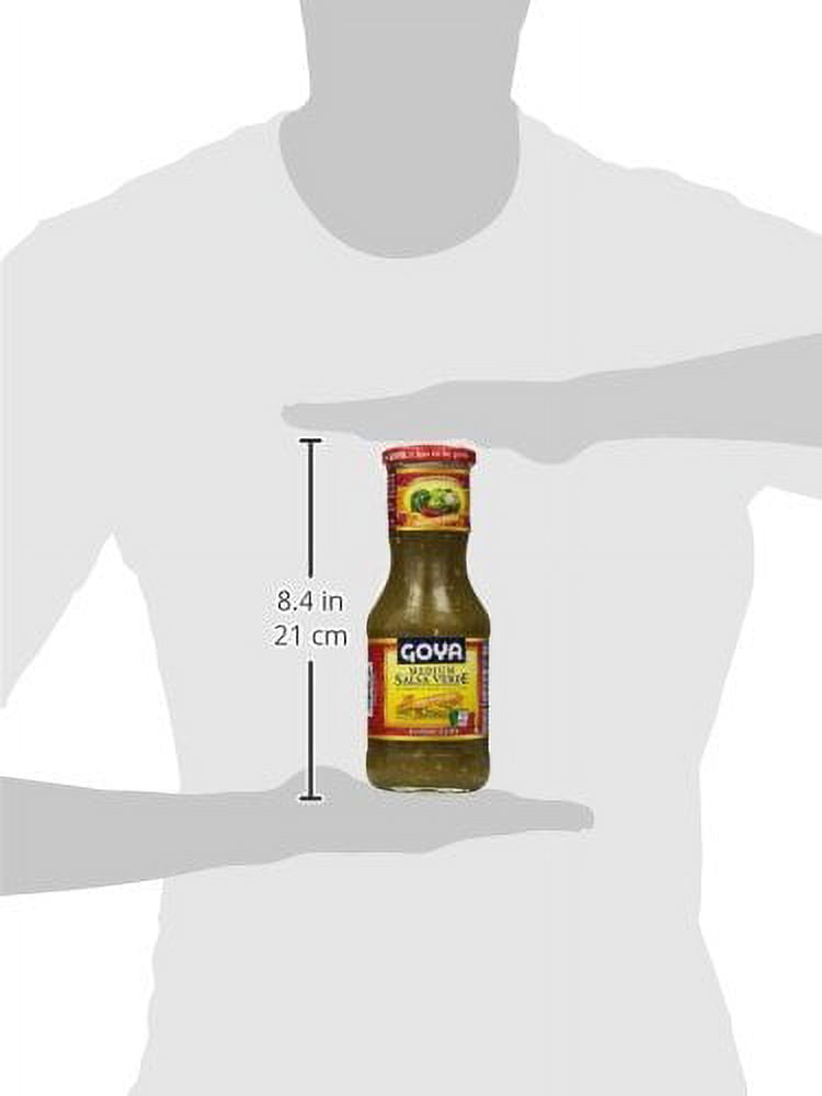 (3 pack) Goya Medium Salsa Verde, 17.6 oz