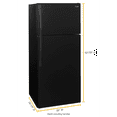 thumbnail image 4 of WHIRLPOOL WRT104TFDB top freezer freestanding refrigerator, 4 of 4