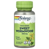 Solaray True Herbs, Sweet Wormwood, 300 mg, 100 VegCaps