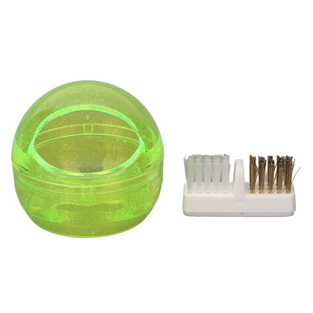 Caja De Cepillo De Limpieza De Uñas, Caja De Limpieza De Brocas De Uñas De Manicura Portátil Profesional Para Salón De Belleza ANGGREK Otros
