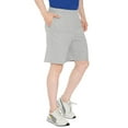 thumbnail image 3 of Turtle Bay New York Mens Cotton Knit Shorts with Elastic Waistband and Inner Drawstrings, 3 of 6