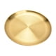 thumbnail image 5 of Stainless Steel Round Tray, Integrated Molding Luxurious Portable Golden Thickened Round Plate For Kitchen For Dining ANGGREK GB3118, 5 of 8