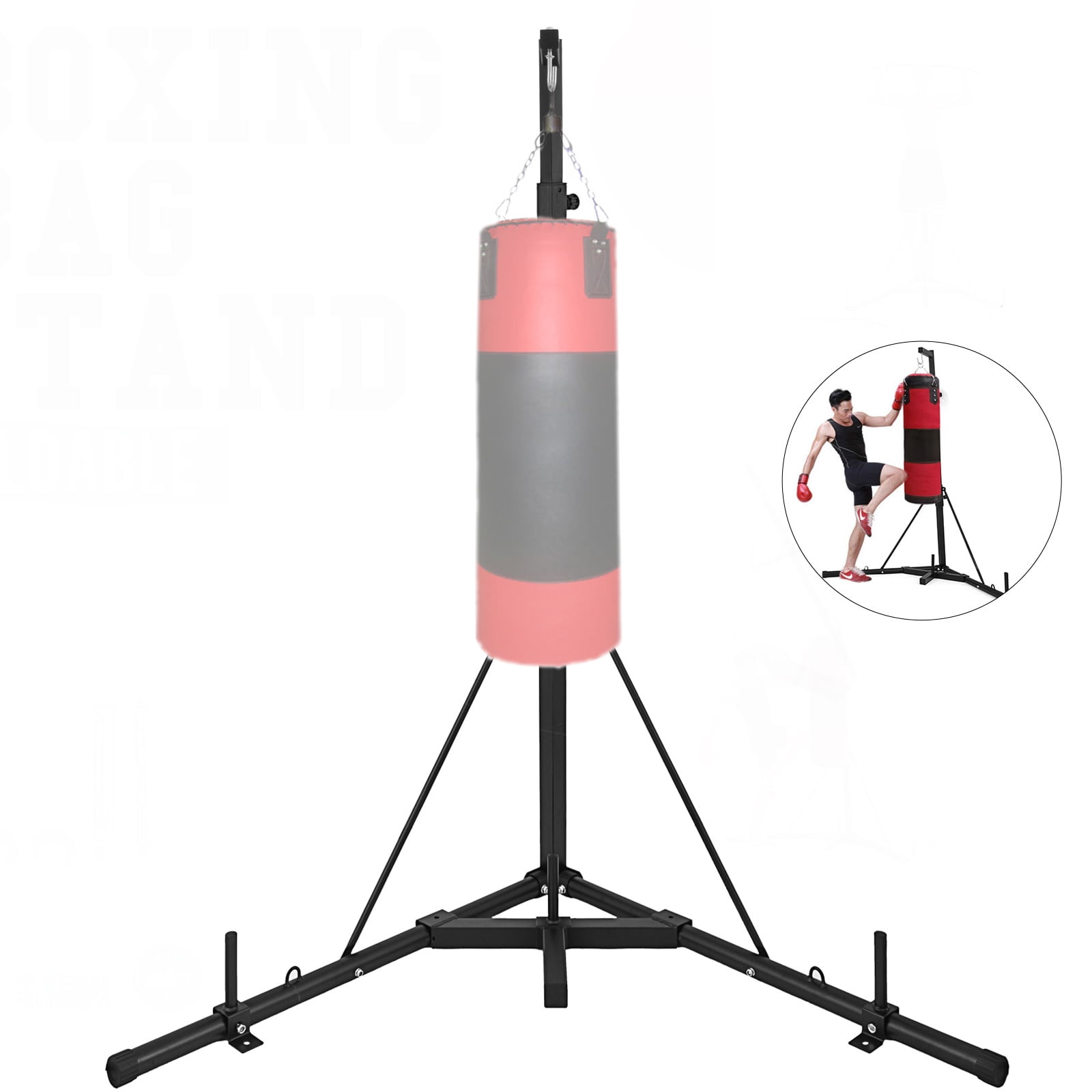Dolibest Permanent Antirust Stainless Steel 304 Heavy Duty Boxing Punching Bag C 