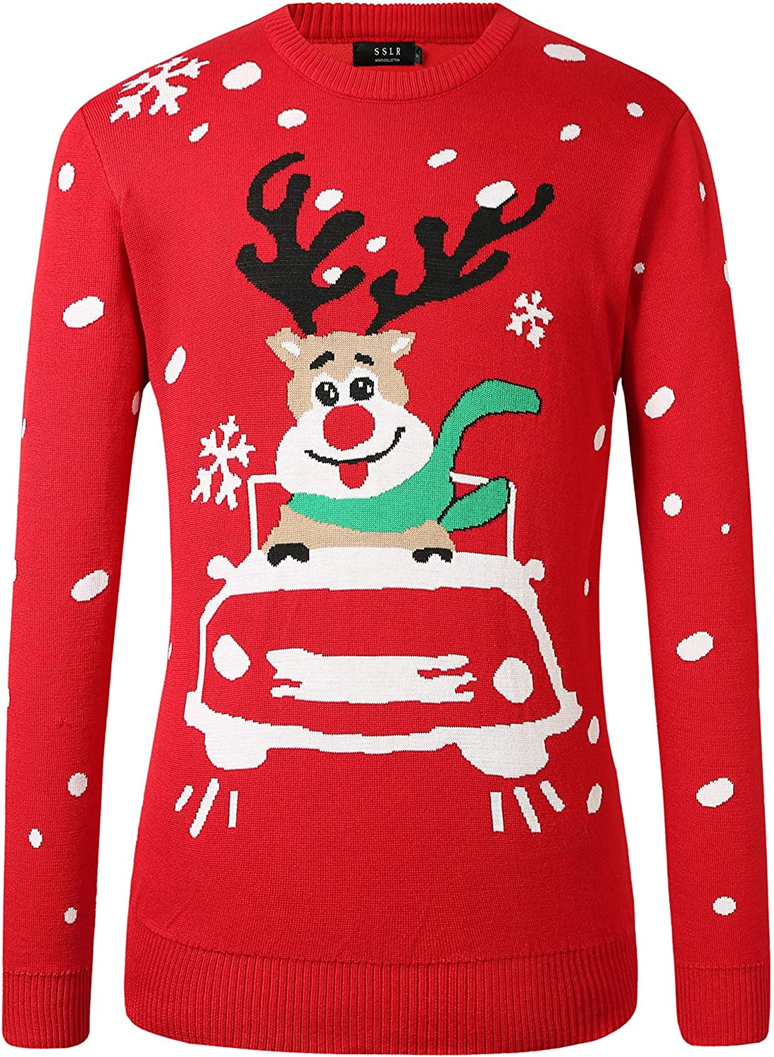 Men's Crew Neck Pullover Ugly Christmas Sweater Walmart Canada