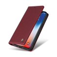 thumbnail image 3 of Funda para iPhone X/XS Estuche de Cuero PU Tipo Cartera con Ranuras para Tarjetas y Cierre Magnético, 3 of 5