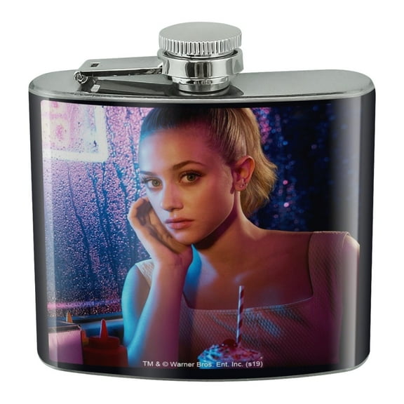 Riverdale Betty Character Stainless Steel 5oz Hip Drink Kidney Flask