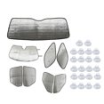 thumbnail image 1 of Parasol Para Ventana De Coche, Seguro De Doble Capa, 8 Piezas, Parasol Interior Ligero Para Ventana De Coche, Para Vehículo ANGGREK Car Window Sun Shades Covers, 1 of 8