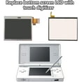 thumbnail image 3 of HUGFEGWE Réparation de Numériseur d'Écran Tactile Compatible avec Console Nintendo DS Lite NDSL CA919-131380, 3 of 8