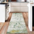 thumbnail image 5 of Washable Area Rugs 10'x13' Non-Slip Modern Abstract Soft for Living Room Entryway Bedroom, Print Pattern, Green, 5 of 6