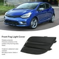 thumbnail image 3 of Fog Light Cover Bezel, Replacement Front Bumper Fog Lamp  Covers with , Design, for Clio IV 2016 - 2019 facelift, Made of High Strength Plastic Material, 3 of 7