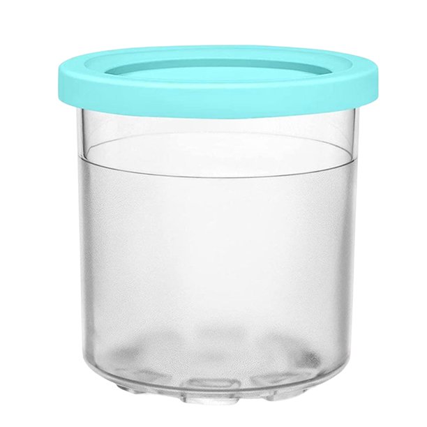 Copa De Pintas De Helado Taza de pintas de helado con tapa Tarro de helado a prueba de fugas Accesorios de cocina (A) Ehuebsd Libre de BPA