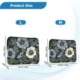 thumbnail image 4 of FORMRS 15"-15.6" Laptop Sleeve Protective Case Soft Carrying Quilted Computer Bag Cover, Dark Floral, 4 of 7