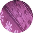 thumbnail image 1 of Ahgly Company Indoor Square Patterned Medium Violet Red Pink Area Rugs, 3' Square, 1 of 1