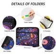 thumbnail image 3 of Organ Folder 14.2 x 0.8 x 10.6 Inches 13 Separate Pockets A4 Size Documents Folder A Sort Storage File Manager For The Home Office Color Circle Seamless, 3 of 7