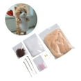 thumbnail image 1 of MYG DIY Cat Wool Felt Unfinished Wool Felt Material Package Handmade Needle Felt Kit, 1 of 10