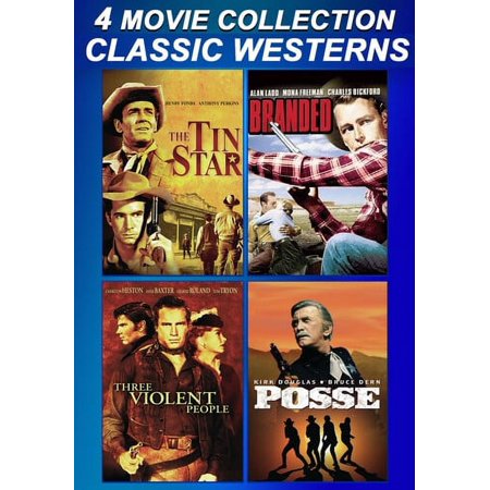 Classic Westerns 4-Movie Collection (DVD) Paramount Western