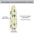 thumbnail image 5 of HELLHERO Cactus Pattern Iron Board Cover Elastic Edge Polyester Fiber Fabric for Home Ironing, 5 of 5