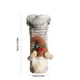 thumbnail image 3 of Puntoco Fundas para botellas de vino de Navidad Bolsas para envolver vino de muñeca sin rostro Modelo de pelo largo Fundas para botellas de vino de Navidad Decoraciones de mesa, 3 of 6