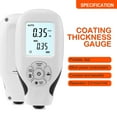 HW300 Digital Coating Thickness Gauge Car Paint Dry Film Thickness