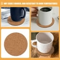 thumbnail image 2 of Cork Coasters 50 Pcs Table Decorative Office Desk Kitchen Goods House Decorations for Home, 2 of 6
