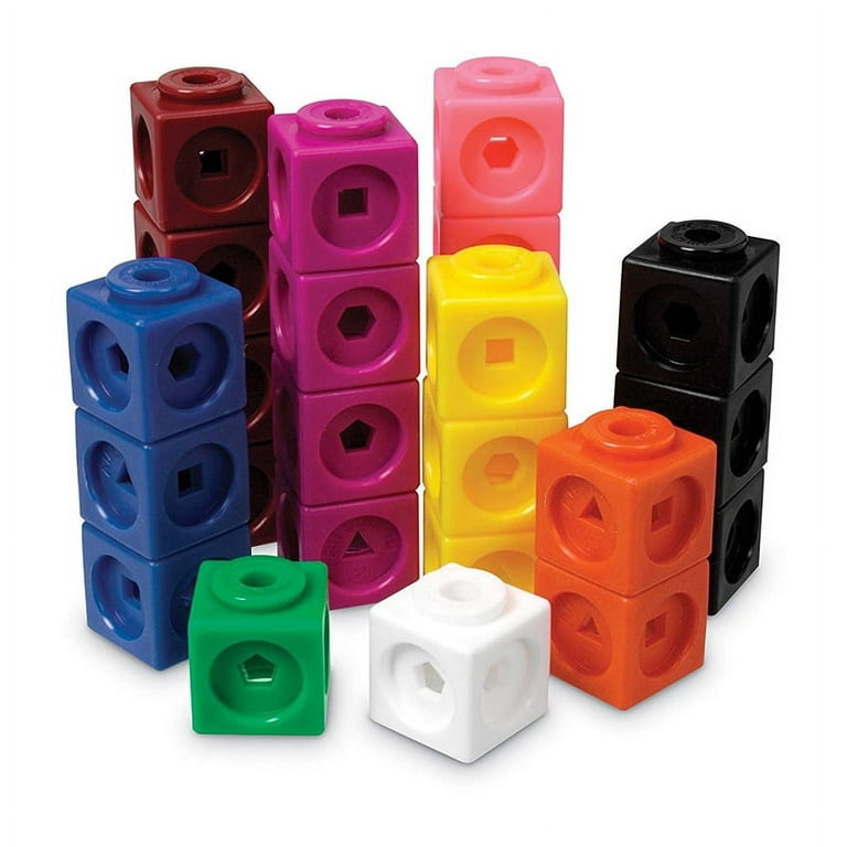 10 Colors Graphics Math Link Cubes Baby Geometric Counting Cubes Snap  Blocks Stacking Cube Building Kit Kids Early Education Toy - Realistic  Reborn Dolls for Sale