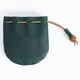 thumbnail image 2 of Xiao Hua Mini monedero de cuero con cordón, unisex, verde, 1 unidad, 2 of 5