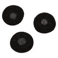 thumbnail image 3 of 600 almohadillas de repuesto para auriculares de esponja negra, 3 of 5