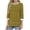 Orange, variant on TAGOLD Womens Sweater Tops,Casual Plus Size Fall Tops Blouse for Womens,Women's Print Color 3/4 Sleeve Round-neck Pullover Fashion Blouses Top Army Green XXL
