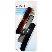 Scunci 3pk Auto Claps Barrettes