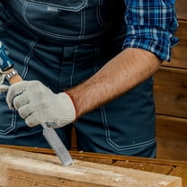 SWETRACE 4Pcs Flat Chisel Woodworking Tool Set for Shaping and Sculpting 8.9X0.2X0.2in