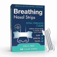 thumbnail image 1 of 44 tiras nasales resistentes - Solución transparente extrafuerte para la congestión nasal. Piel sensible. Mejora la respiración. Ayuda para dormir., 1 of 5