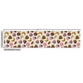 thumbnail image 2 of Ambesonne Colorful Fabric by the Yard Upholstery, Coffee Cups Cookies, 5 Yards, Multicolor, 2 of 4