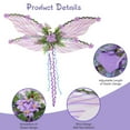 thumbnail image 2 of Butterfly , Cicada Wing Set, Festival Party Performance Costume Accessory, Lightweight Breathable Adjustable Straps, 2 of 7